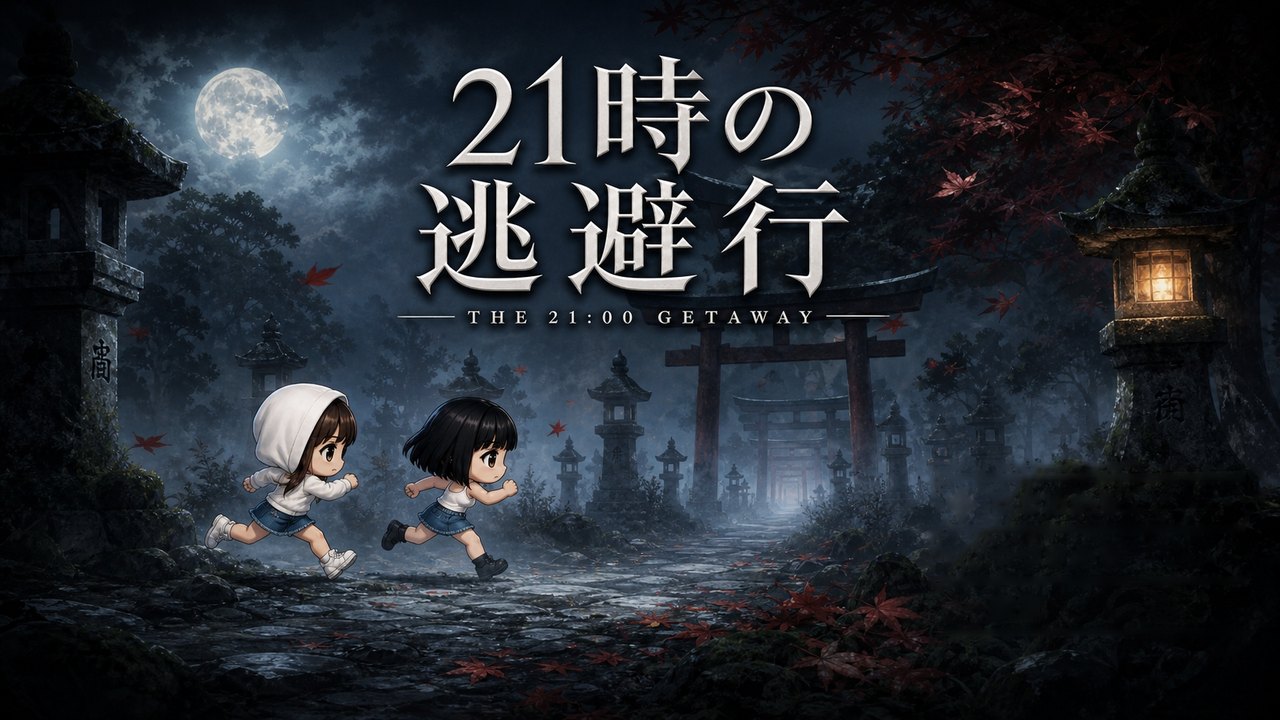 21時の逃避行 タイトル画面