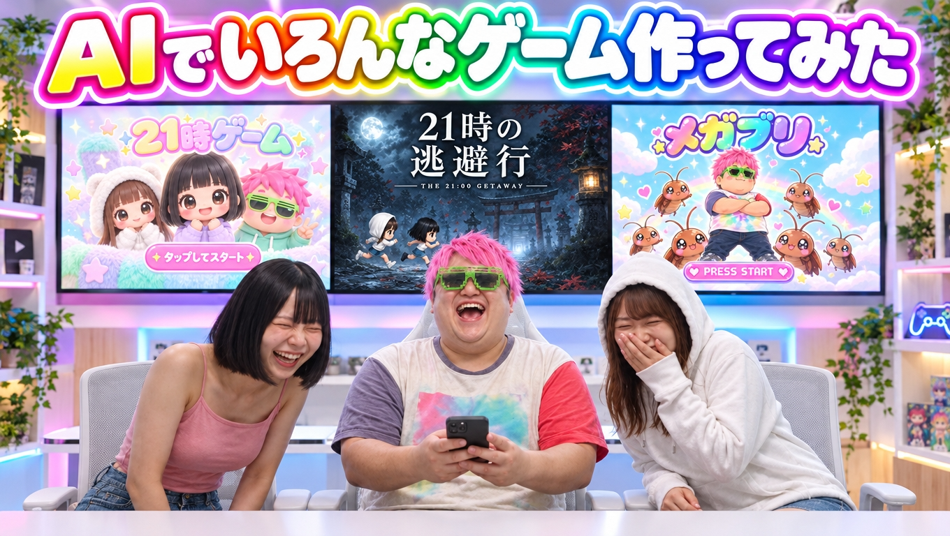 21時のAIのゲーム作ってみたの動画サムネイル